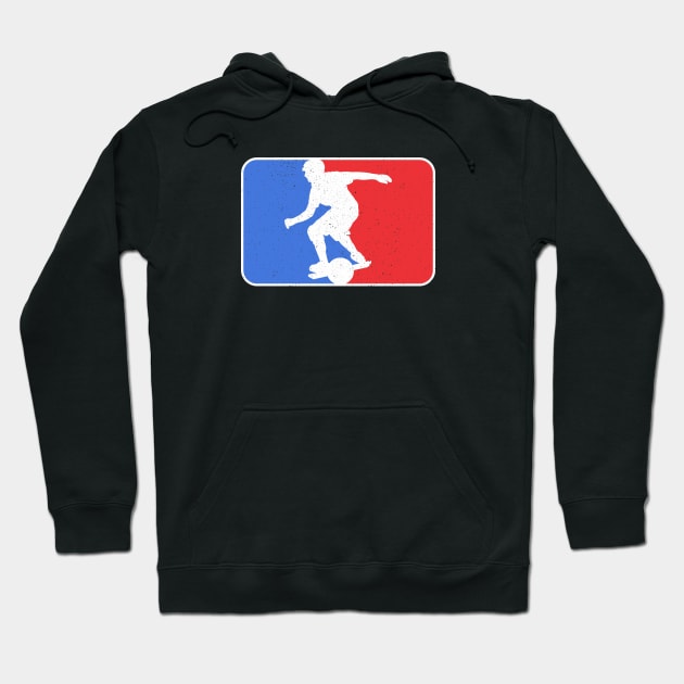 Onewheel Racing One Wheel Rider Hoodie by Funky Prints Merch